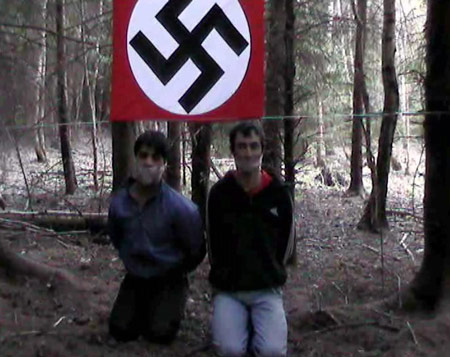 Capture de la vidéo Nazi filmée par les russes