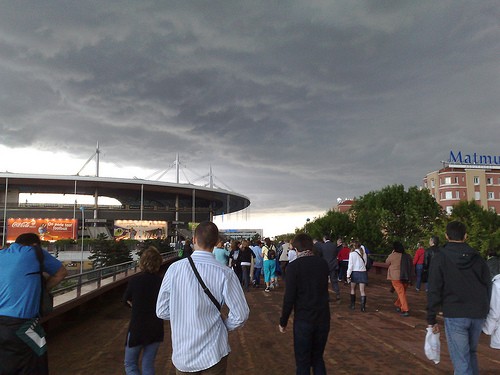 Va-t-il pleuvoir sur le stade de France