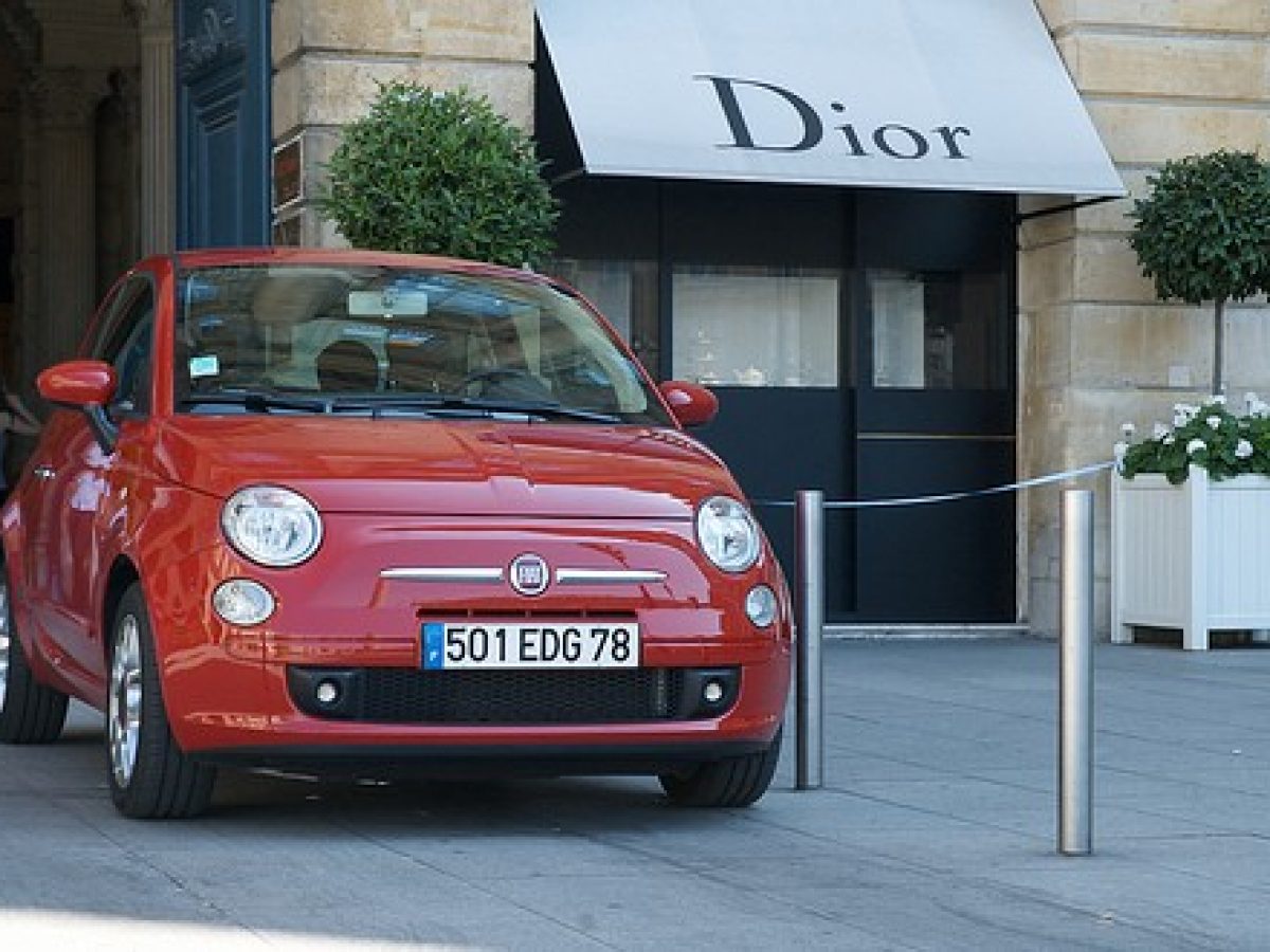 fiat 500 dior