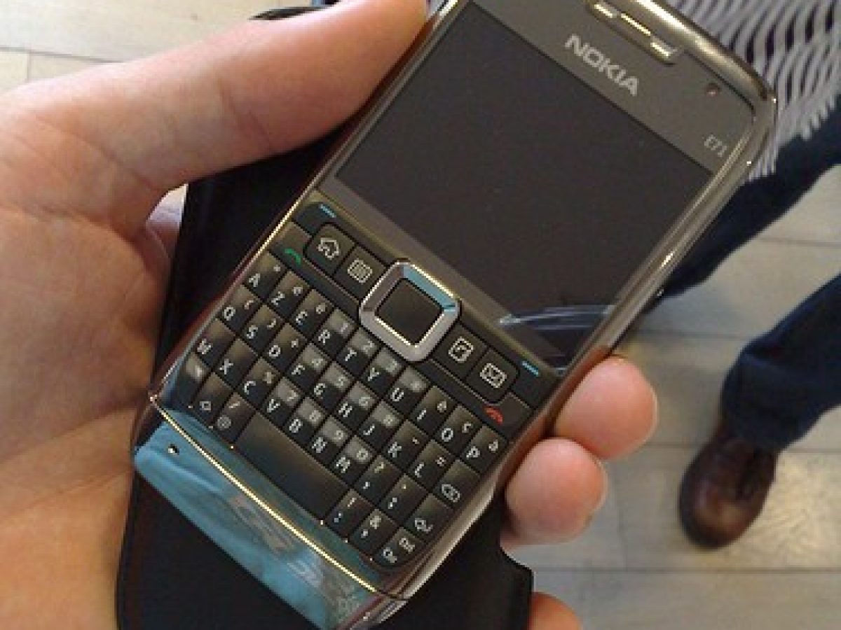 Prise en main du Nokia E71