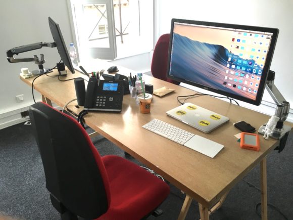 Mon setup au bureau - 2017